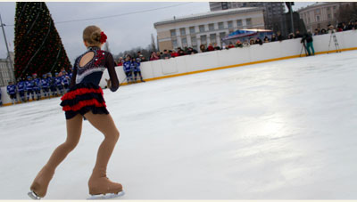 Каток в Воронеже, где покататься на коньках в 2023 году  в Воронеже